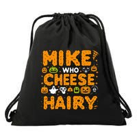 Mike Who Cheese Hairy Funny Word Play Meme Adult Humor Drawstring Bag