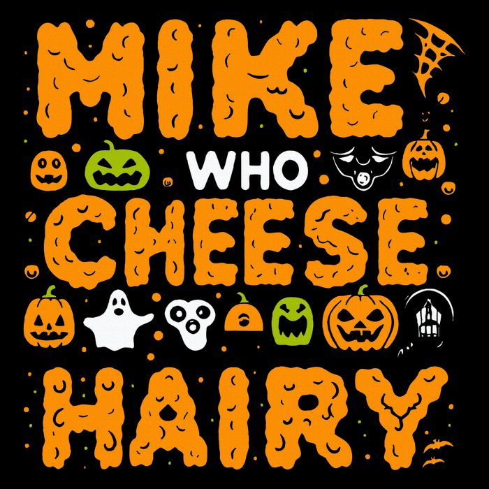 Mike Who Cheese Hairy Funny Word Play Meme Adult Humor Drawstring Bag