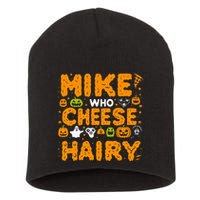 Mike Who Cheese Hairy Funny Word Play Meme Adult Humor Short Acrylic Beanie