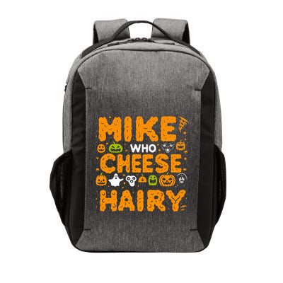 Mike Who Cheese Hairy Funny Word Play Meme Adult Humor Vector Backpack
