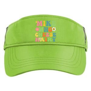 Mike Who Cheese Hairy Funny Word Play Humor Harry Adult Drive Performance Visor