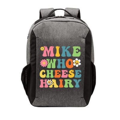 Mike Who Cheese Hairy Funny Word Play Humor Harry Vector Backpack