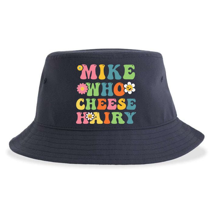 Mike Who Cheese Hairy Funny Word Play Humor Harry Sustainable Bucket Hat