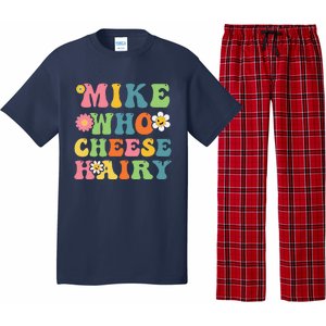 Mike Who Cheese Hairy Funny Word Play Humor Harry Pajama Set