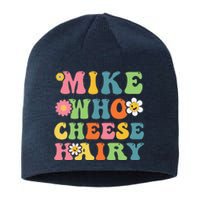 Mike Who Cheese Hairy Funny Word Play Humor Harry Sustainable Beanie