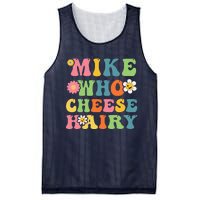 Mike Who Cheese Hairy Funny Word Play Humor Harry Mesh Reversible Basketball Jersey Tank