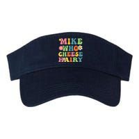 Mike Who Cheese Hairy Funny Word Play Humor Harry Valucap Bio-Washed Visor