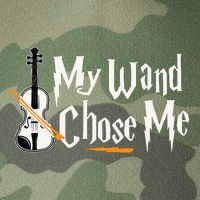 My Wand Chose Me Violin Player Violinist Music Legacy Tie Dye Trucker Hat