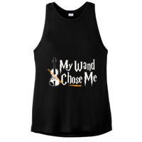 My Wand Chose Me Violin Player Violinist Music Ladies PosiCharge Tri-Blend Wicking Tank