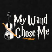 My Wand Chose Me Violin Player Violinist Music Ladies PosiCharge Tri-Blend Wicking Tank