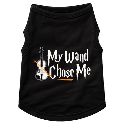 My Wand Chose Me Violin Player Violinist Music Doggie Tank