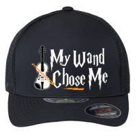 My Wand Chose Me Violin Player Violinist Music Flexfit Unipanel Trucker Cap