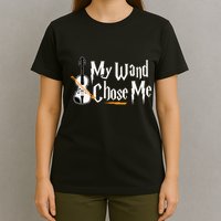 My Wand Chose Me Violin Player Violinist Music T-Shirt