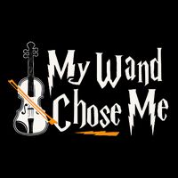 My Wand Chose Me Violin Player Violinist Music T-Shirt