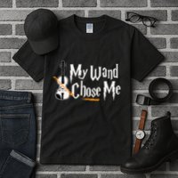 My Wand Chose Me Violin Player Violinist Music Tall T-Shirt