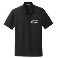 My Wand Chose Me Violin Player Violinist Music Dry Zone Grid Polo