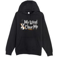 My Wand Chose Me Violin Player Violinist Music Premium Pullover Hoodie