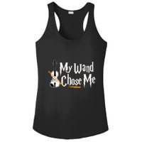 My Wand Chose Me Violin Player Violinist Music Ladies PosiCharge Competitor Racerback Tank
