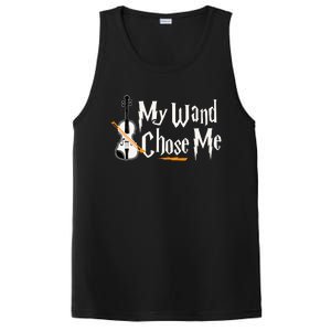 My Wand Chose Me Violin Player Violinist Music PosiCharge Competitor Tank