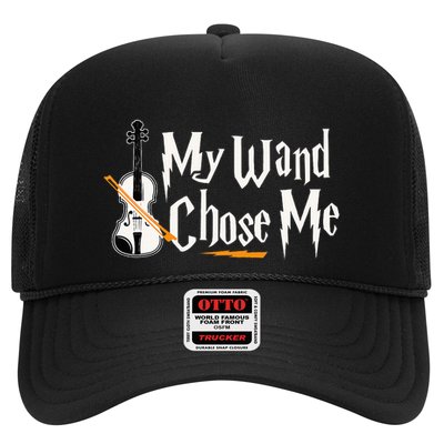 My Wand Chose Me Violin Player Violinist Music Trucker Hat
