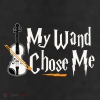 My Wand Chose Me Violin Player Violinist Music Trucker Hat