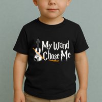 My Wand Chose Me Violin Player Violinist Music Toddler T-Shirt