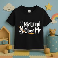 My Wand Chose Me Violin Player Violinist Music Toddler T-Shirt