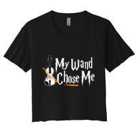 My Wand Chose Me Violin Player Violinist Music Crop Top