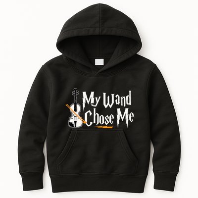 My Wand Chose Me Violin Player Violinist Music Kids Hoodie