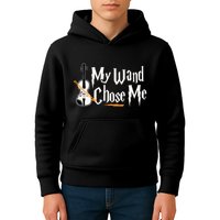 My Wand Chose Me Violin Player Violinist Music Kids Hoodie