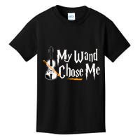 My Wand Chose Me Violin Player Violinist Music Kids T-Shirt