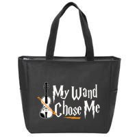 My Wand Chose Me Violin Player Violinist Music Zip Tote Bag