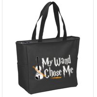 My Wand Chose Me Violin Player Violinist Music Zip Tote Bag