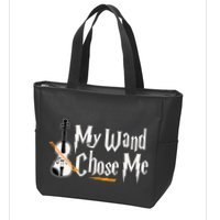 My Wand Chose Me Violin Player Violinist Music Zip Tote Bag