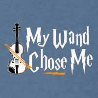 My Wand Chose Me Violin Player Violinist Music Garment-Dyed Sweatshirt