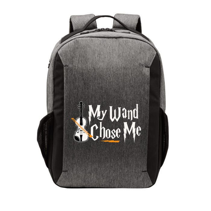 My Wand Chose Me Violin Player Violinist Music Vector Backpack