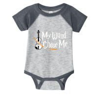 My Wand Chose Me Violin Player Violinist Music Infant Baby Jersey Bodysuit