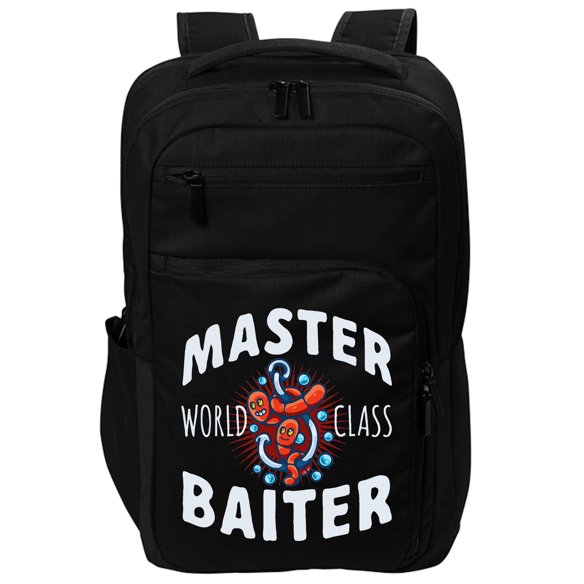 Master World Class Baiter Fishing Reel Fish Impact Tech Backpack