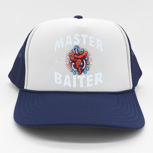 Master World Class Baiter Fishing Reel Fish Trucker Hat