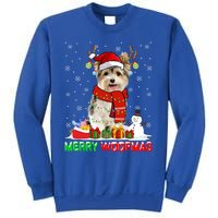 Merry Woofmas Christmas Yorkshire Terrier Dog Xmas Santa Cute Gift Sweatshirt