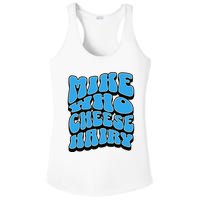 Mike Who Cheese Hairy Funny Dirty Humor Jokes Ladies PosiCharge Competitor Racerback Tank