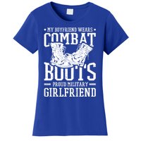 Military Wears Combat Boots Proud Army Friend Gift Women's T-Shirt