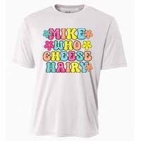 Mike Who Cheese Hairy Funny Aduls Saying Cooling Performance Crew T-Shirt