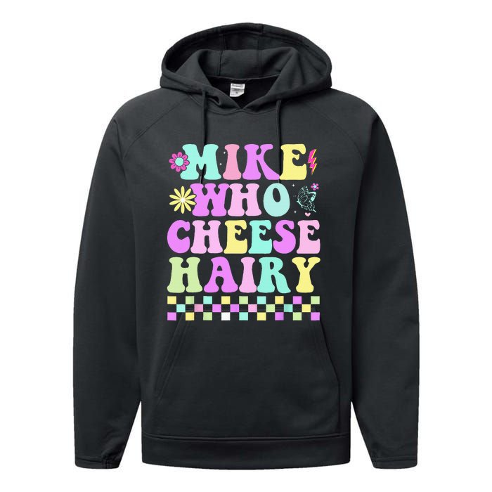 Mike Who Cheese Hairy Performance Fleece Hoodie