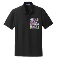 Mike Who Cheese Hairy Dry Zone Grid Polo