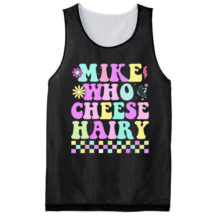 Mike Who Cheese Hairy Mesh Reversible Basketball Jersey Tank