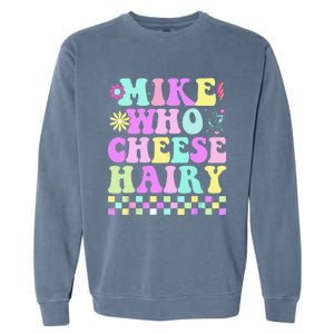 Mike Who Cheese Hairy Garment-Dyed Sweatshirt