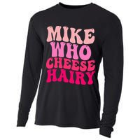 Mike Who Cheese Hairy funny meme  Cooling Performance Long Sleeve Crew