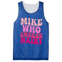 Mike Who Cheese Hairy funny meme  Mesh Reversible Basketball Jersey Tank