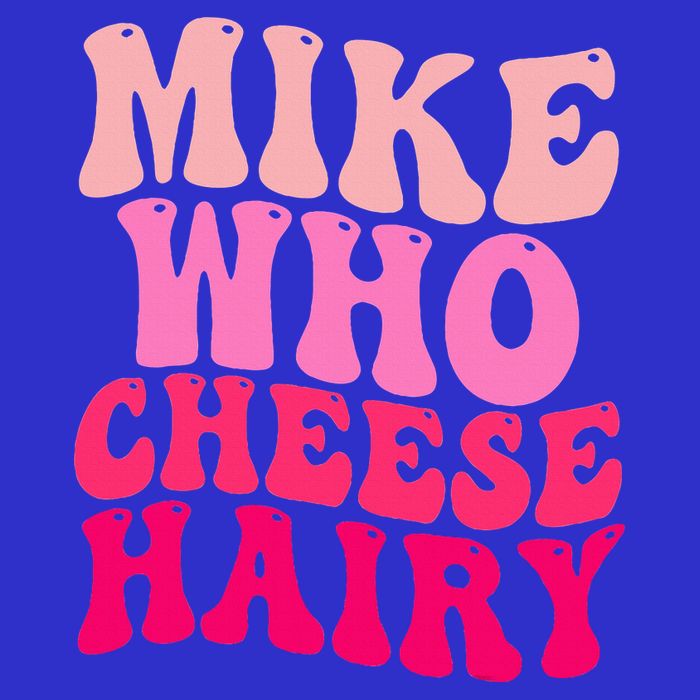 Mike Who Cheese Hairy funny meme  Short Acrylic Beanie